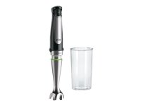 Braun MQ 7000X, Upotettava sekoitin, 0,6 L, 1,2 m, 1000 W, Musta, Satiini teräs