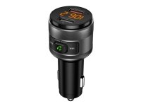 FM-lähetin Art FM MP3 autolähetin BT-toiminnolla, USB LCD FM-57 QC3.0 FM-57 QC3.0