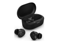 Philips TAT1209BK/00, True Wireless Stereo (TWS), 20 - 20000 Hz, Calls/Music, Headset, Black