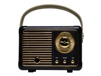 Denver BTP-203B Mini BT-kaiutin retro design musta