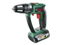 Bosch PSB 18 LI-2 Ergonomic, Suora pora, Avaimeton, 1,3 cm, 1400 RPM, 3,8 cm, 1,3 cm