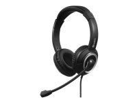 Sandberg USB-C Chat Headset, Wired, Office/Call center, 20 - 20000 Hz, 180 g, Headset, Black
