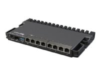 Mikrotik RB5009UG+S+IN, Ethernet WAN, 2.5 Gigabit Ethernet, Musta