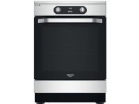 Hotpoint HS68IQ8CHX/E Vapaasti seisova liesi Electric Zone induktioliesi ruostumaton teräs A