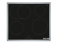 Bosch Serie 4 PIF64RBB5E, Musta, Kiinteä, 60 cm, Keittoalueinduktioliesi, Keraaminen lasi, 4 alue(tta)