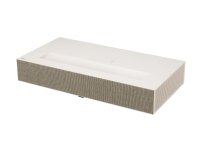 LG CineBeam HU915QE - DLP-projektori - laser - 3700 ANSI lumenia - 3840 x 2160 - 16:9 - 4K - ultralyhytkennoinen objektiivi - valkoinen