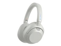 Sony WH-ULT900N - Ult Power Sound Series - kuulokkeet mikrofonilla - täysikokoiset - Bluetooth - langaton, langallinen - aktiivinen melunvaimennus - 3,5 mm:n liitin - melua eristävä - luonnonvalkoinen