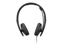 Lenovo - Kuulokkeet - korvassa - kaapeli - USB-C - musta - Zoom-sertifioitu