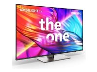 Philips The One, 139,7 cm (55), 3840 x 2160 pikseliä, LED, Smart TV, Wi-Fi, antrasiitti, harmaa