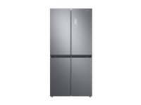 Samsung RF48A400EM9, Vapaasti seisova, ranskalainen ovi, Hopea, Kosketus, LED, Ovella