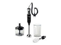 Bosch MSM67170, Upotettava sekoitin, Jäänmurskaus, 750 W, Musta, Hopea