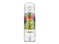 NutriBullet Portable, urheilusekoitin, 0,475 L, Impulsfunktion, Knusning af is, Hvid