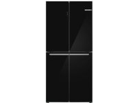 Bosch Serie 4 KMC85LBEA, Vapaasti seisova, Moniovinen, Musta, Kosketus, Ovella, Lasi