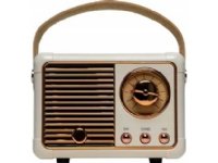 Inter Sales Retro BT-kaiutin BTP-203 valkoinen (BTP-203W)