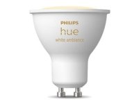 Philips Hue White ambiance - LED-spottilamppu - GU10 - 4.2 W - luokka E - lämmin - viileä valkoinen valo - 2200-6500 K