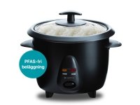 Riskokare Mini Ceramic 0,6L 300W RK400 Svart