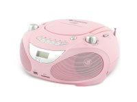 Boombox CD/Radio/MP3/USB Pink