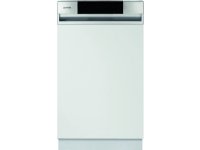 Gorenje GI520E15X - Astianpesukone - Musta, Hopea - Myydään ilman etulevyä