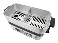 WMF KITCHENminis 04.1509.0011, 2 kori(a), Musta, Ruostumaton teräs, Pöytämalli, Painikkeet, Rotaatio, Etu, Ruostumaton teräs