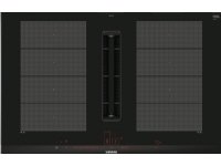 Siemens iQ700 EX875LX57E, Musta, Kiinteä, 80 cm, Keittoalueinduktioliesi, Keraaminen lasi, 4 alue(tta)