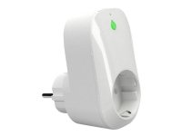 Shelly Plug White, Langaton, Wi-Fi, 2,4 - 2,5 GHz, 802.11b, 802.11g, Wi-Fi 4 (802.11n), Sisätila, Valkoinen