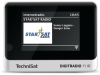 TechniSat DIGITRADIO 11 IR, Portable, Digital, DAB+, FM, 87.5 - 108 MHz, 174 - 240 MHz, PLL