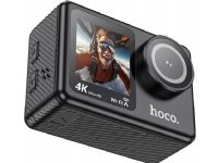 Hoco HOCO kaksinäyttöinen urheilukamera 1.3 + 2 4K/30fps DV101 musta
