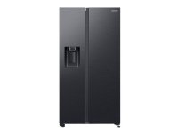 Samsung RS64DG53R3B1 - Jääkaappi-pakastin - Side-by-Side jääannostelijalla, veden annostelijalla - Wi-Fi - Leveys: 91,2 cm - Syvyys: 71,6 cm - Korkeus: 178 cm - 635 litraa - E-luokka - Musta DOI