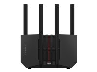 ASUS RT-BE92U, Wi-Fi 7 (802.11be), Tri-band (2.4 GHz / 5 GHz / 6 GHz), Ethernet LAN, Black, Tabletop router