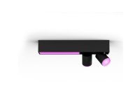 Philips Hue White &amp  Colour Ambiance Centris kattovalaisin musta - 2 valonheitintä
