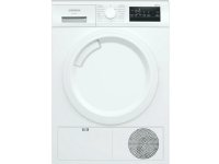 Siemens iQ300 WT45HV3EP, Vapaasti seisova, Etulataus, Lämpöpumppu, Valkoinen, Kääntyvä, Kosketus, Oikea, Oikea