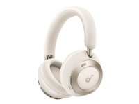 Soundcore Space One Pro, langaton, puhelut/musiikki, kuulokkeet, valkoinen
