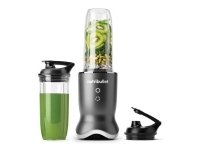 NutriBullet NB1206DGCC, Bordplade tehosekoitin, 900 L, Impulsfunktion, 1200 W, lajittelu, läpinäkyvä
