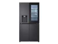 LG GMG960EVJE, vapaasti seisova, ranskalainen ovi, musta, mattamusta, painikkeet, kosketusnäyttö, LED