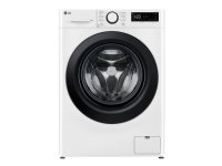 Pralka LG LG | Washing machine | F2WR508SWW | Energy efficiency class A-10% | Front loading | Washing capacity 8 kg | 1200 RPM | Depth 47.5 cm | Width 60 cm | Display | LED | Steam function | Direct drive | White