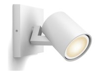 Philips Hue White and Color Ambiance Runner - Spottivalo - LED-spottilamppu - GU10 - 4.2 W - lämmin - viileä valkoinen valo - 2200-6500 K - valkoinen