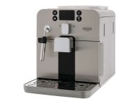 Gaggia Brera RI9305 - Automaattinen kahvinkeitin maidonvaahdottimella - 15 bar - musta/hopea