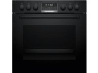 Bosch HEG578BB4 + NXX675CB5E, Vyöhyke-induktioliesi, 4 vyöhykettä, Keraaminen, Musta, Kosketus, 60,6 cm