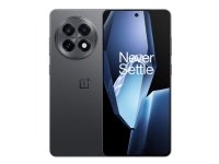 OnePlus 13R - 5G älypuhelin - dual-SIM - RAM 12 GB / Sisäinen muisti 256 GB - OLED-näyttö - 6.78 - 2780 x 1264 pikseliä (120 Hz) - 3x takakamera 50 MP, 50 MP, 8 MP - etukamera 16 MP - nebuloitu musta