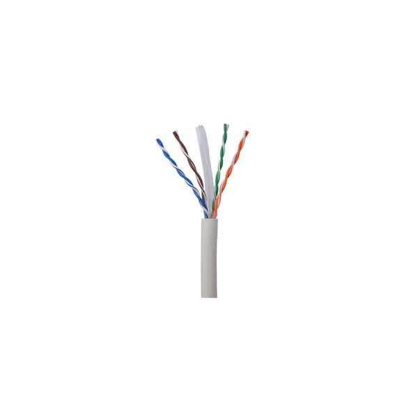 NORTH NORTH Nettikaapeli Cat6A UTP Valk. 80m kontaktiton Solid 10Gb/s 500MHz 24awg CM