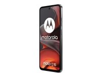 Motorola Moto G15 - 4G älypuhelin - dual-SIM - RAM 4 Gt / Sisäinen muisti 128 Gt - microSD-korttipaikka - LCD-näyttö - 6,72 - 2400 x 1080 pikseliä (60 Hz) - 2x takakamera 50 MP, 5 MP - etukamera 8 MP - gravitaation harmaa