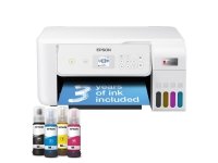 Epson EcoTank ET-2876, Mustesuihku, Väritulostus, 5760 x 1440 dpi, A4, Suora tulostus, Valkoinen