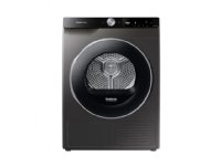 Samsung DV6000T, Vapaasti seisova, Edestä täytettävä, Lämpöpumppu, Hopea, Musta, 115 L