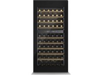 Chłodziarka do wina Caso Caso | Wine Cooler | WineDeluxe WD 60 | Energy efficiency class F | Built-in | Bottles capacity 60 | Cooling type | Juodas