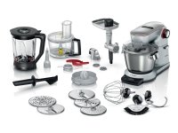 Bosch MUM9BX5S65, 5,5 L, ruosteenpoltettu Stål, Dreje, alumiini, metalli, lasi