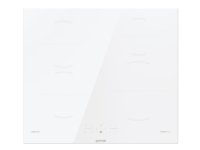 Gorenje GI6401WSC, Valkoinen, Sisäänrakennettava, 59,5 cm, Keraaminen, Keraaminen, 4 vyöhykettä(iä)