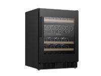 Hisense RW3N122GSLF, Compressor wine cooler, Built-in, 46 bottle(s), F, Black, Black