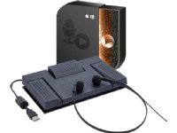 OM System AS-2700 Transcription Kit, incl footpedal, headphone, ODMS 8 Transcr. License (On-Premise)