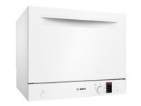 Bosch Serie 2 SKS2ITW00E, Countertop, Compact, White, Buttons, Rotary, 1.75 m, 1.65 m