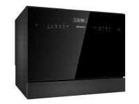 Siemens iQ500 SK25IB00TE, Freestanding, Compact, Black, Touch, 1.75 m, 1.65 m